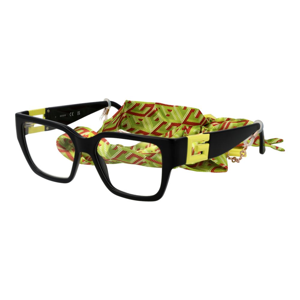 Guess Brille mit schwarzem Edelstahl-Gestell